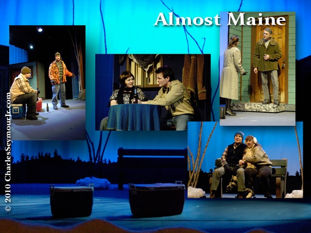 Web display for Almost, Maine
